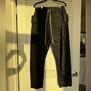 Men’s Rick Owen’s cargo pants